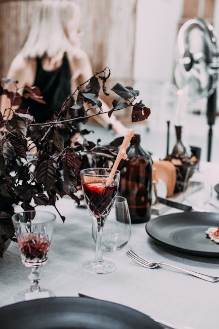 Fine dining restaurant atmosphere